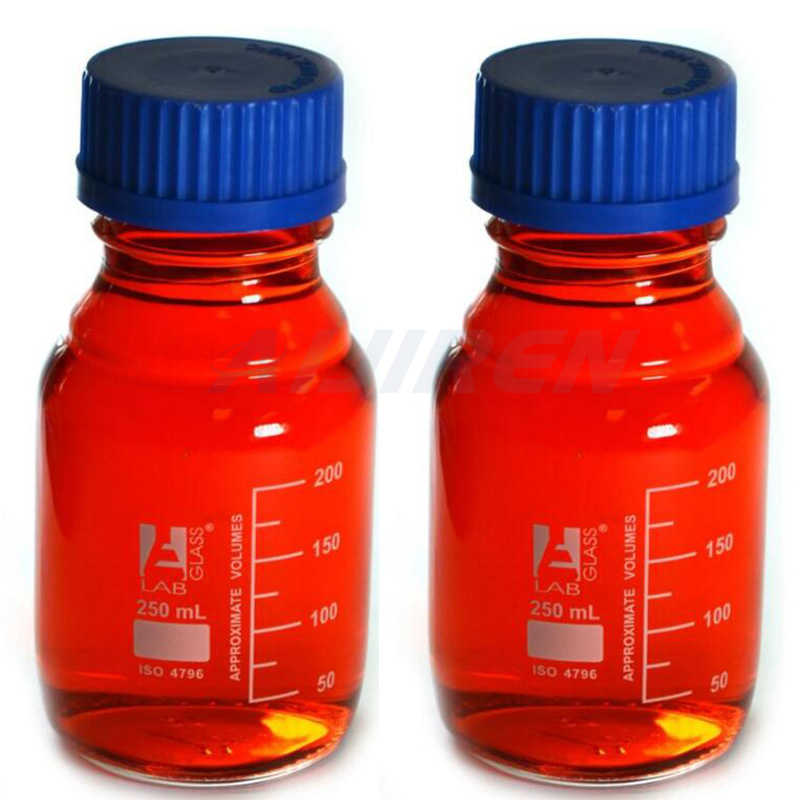 Customized 1000ml GL45 reagent bottle Corning